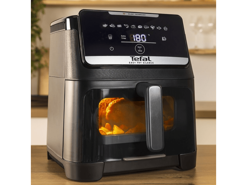 Tefal EY8468E0 Easy Fry Silence XXL Vision Airfyer, 7L