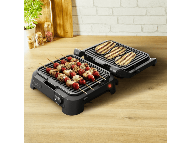 Tefal GC517DE0 SuperGrill 4u1 kontaktni roštilj, srebrno/crni