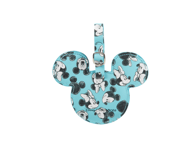 Samsonite 122310-7923 bőröndcímke Mickey/Minnie, kék
