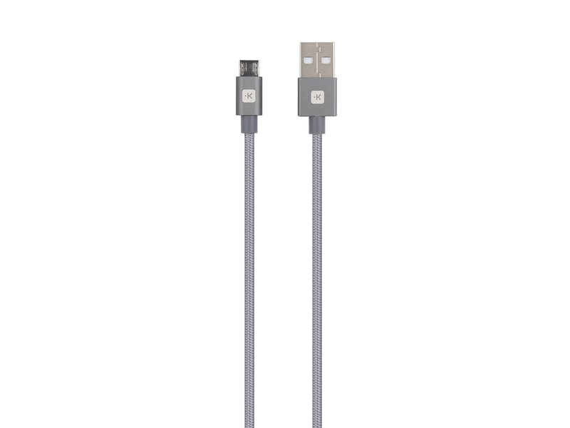 Skross Steel line USB-A/Micro USB kábel, 1,2 m (SKCA0010A-M120CN)