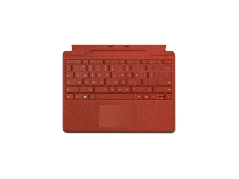 Microsoft Surface Pro Signature angol billentyűzet, Piros (8XA-00089)