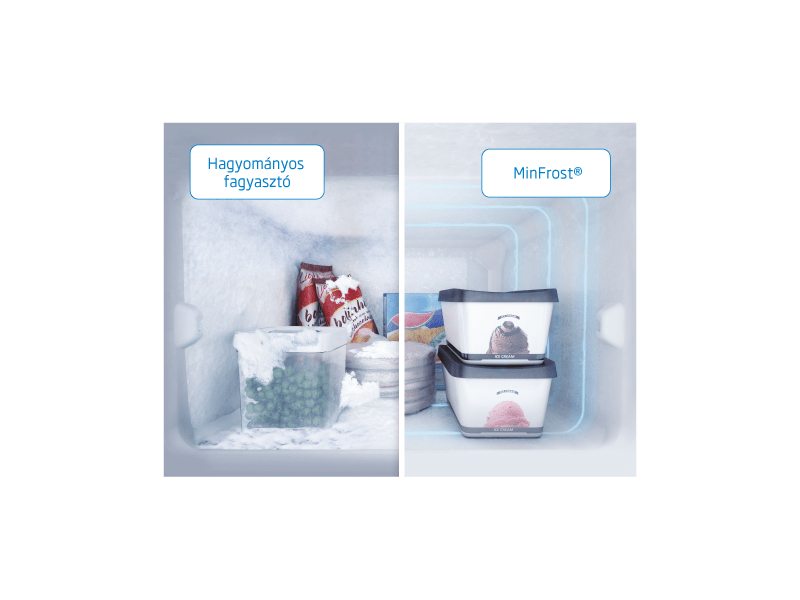 BEKO RFSA210K30WN Fagyasztószekrény