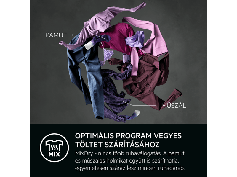 AEG TR958M6CE Hőszivattyús szárítógép