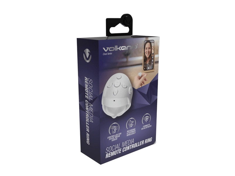 Volkano Clout series Social Media Remote Controller Gyűrű