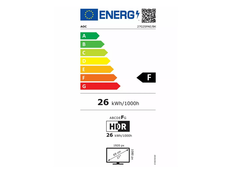 AOC 27G2SPAE/BK 27