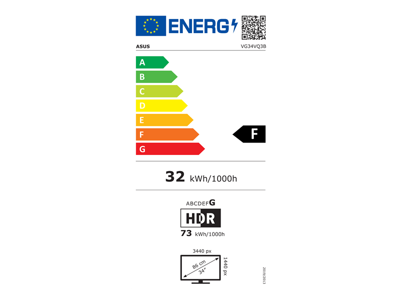 Asus TUF Gaming VG34VQ3B 34" zakrivljeni monitor