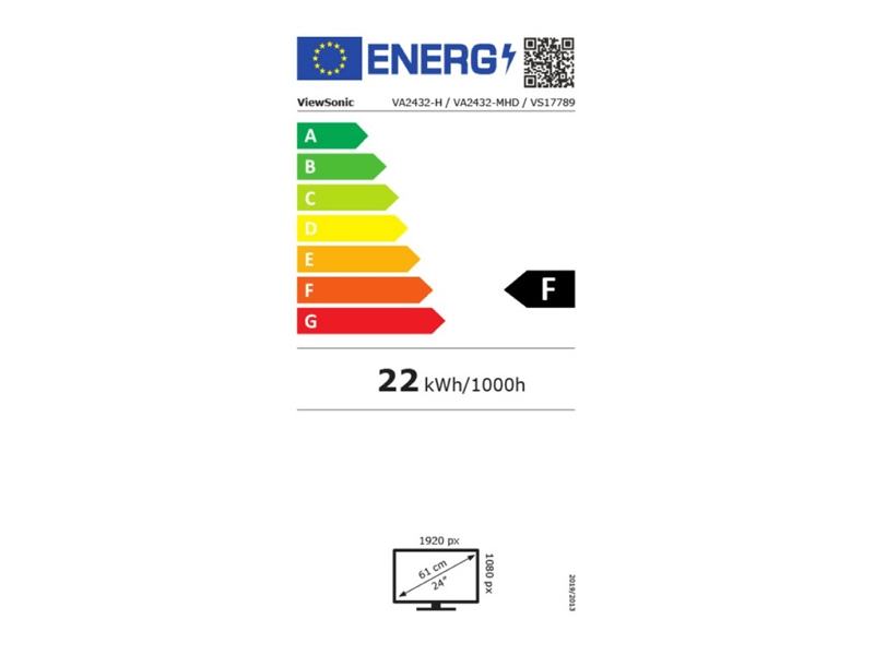 ViewSonic Monitor VA2432-H 23,8
