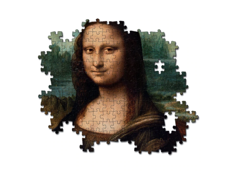 Clementoni 30363 Puzzle Leonardo: Gioconda 500 db