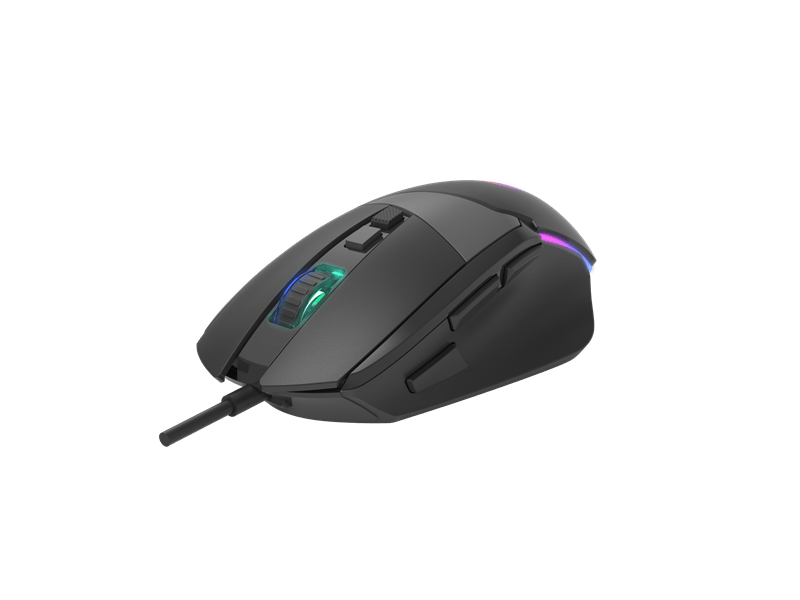 Marvo Duke 60 Gamer egér, fekete (M411 BK)