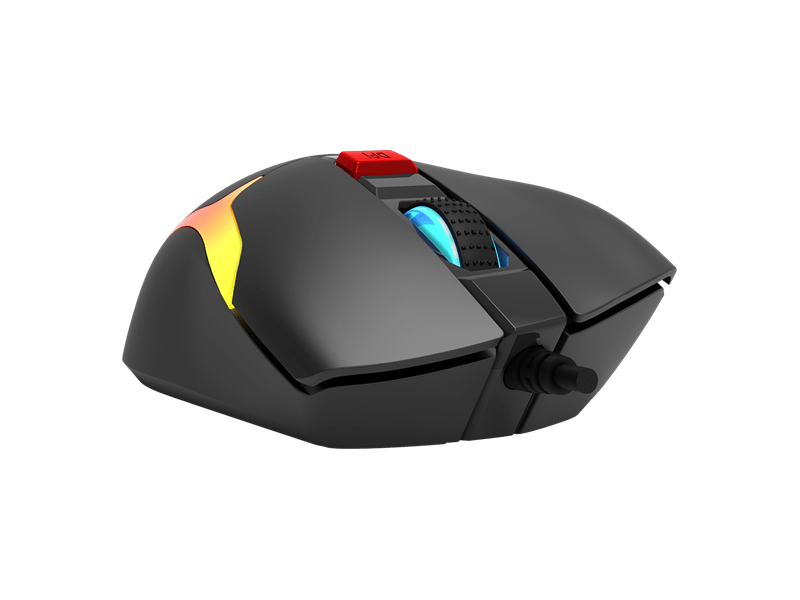 Marvo Tepo 70 Gamer egér, fekete (M360 BK)