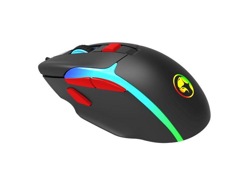 Marvo Tepo 70 Gamer egér, fekete (M360 BK)