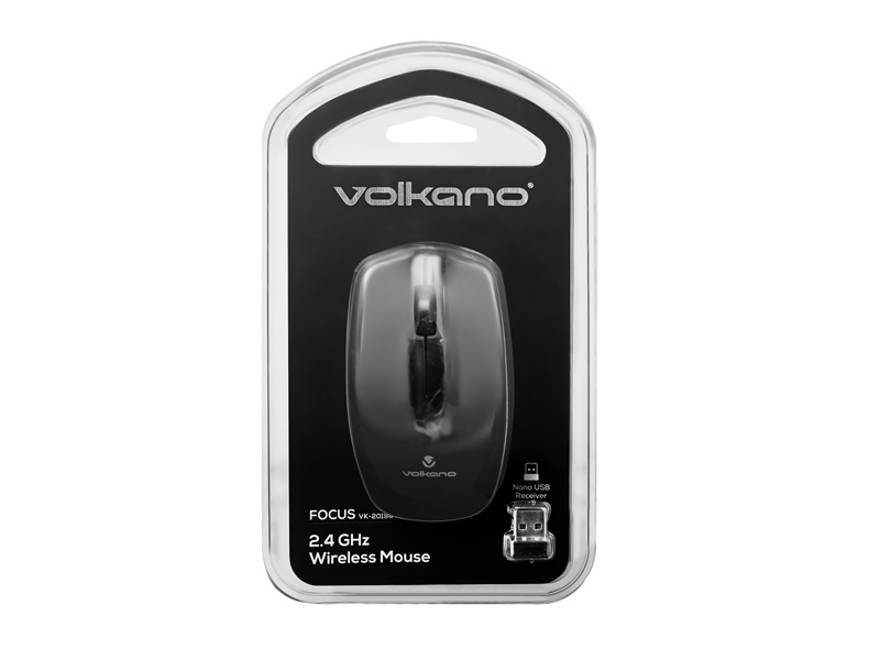 MOU Volkano Focus Series 2.4Ghz vezeték néküli egér