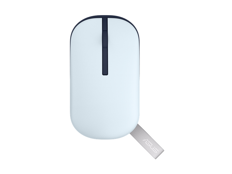 Asus Marshmallow Mouse MD100 Vezeték nélküli egér, Kék