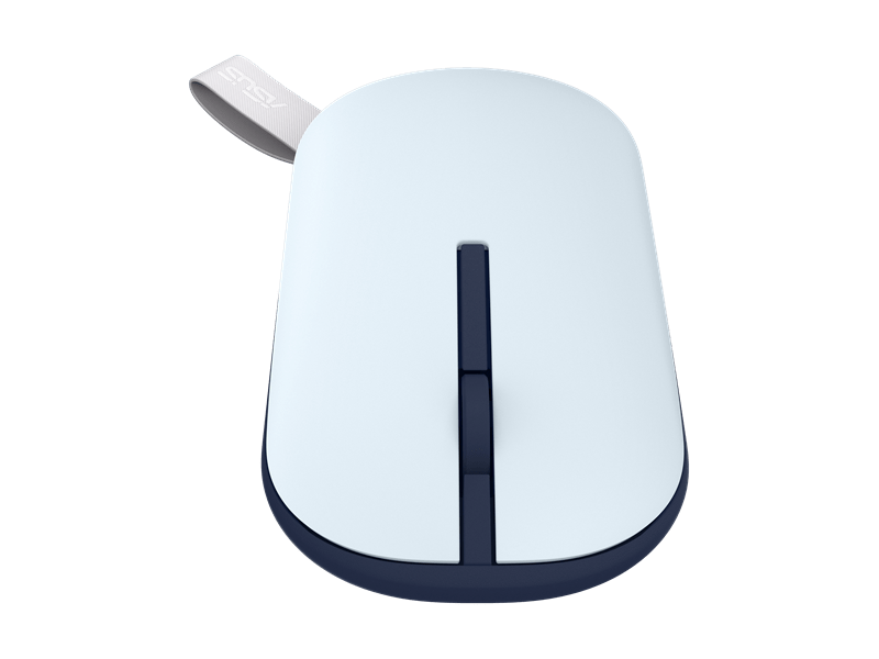 Asus Marshmallow Mouse MD100 Vezeték nélküli egér, Kék