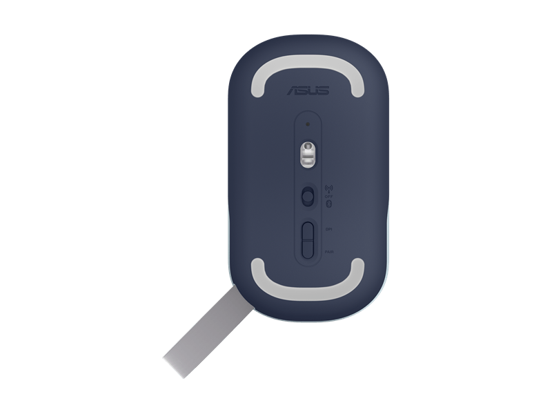 Asus Marshmallow Mouse MD100 Vezeték nélküli egér, Kék