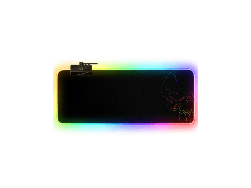 Spirit of Gamer Darkskull RGB gamer podloga za miša, XXL (SOG-PADXXRGB)