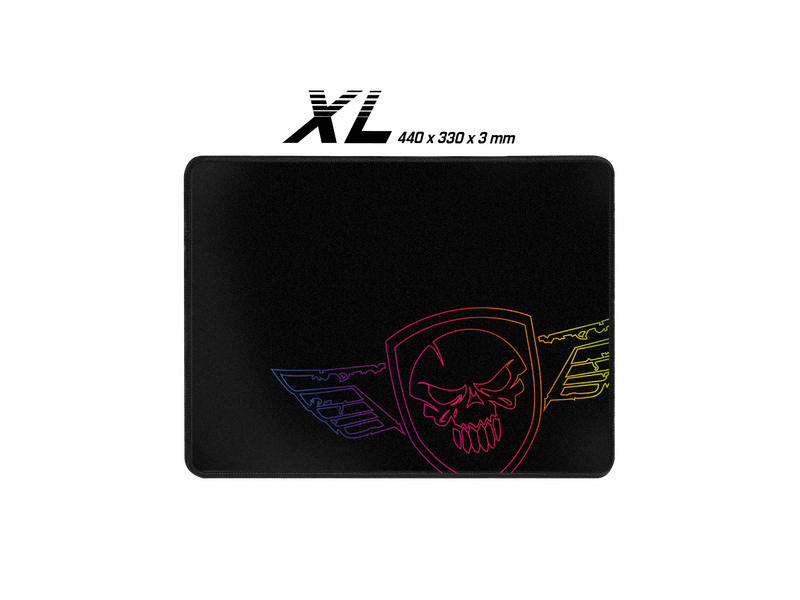 Spirit of Gamer Darkskull Gamer egérpad, XL (SOG-PAD02XL)