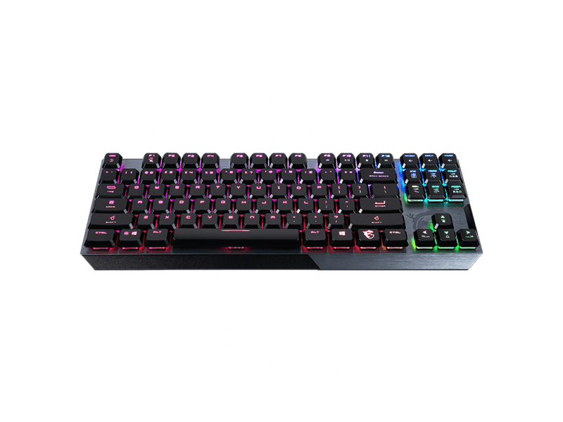 MSI ACCY VIGOR GK50 LOW PROFILE TKL US Mechanical Gaming Keyboard, US