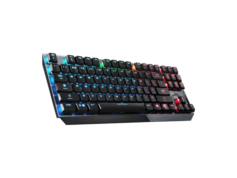 MSI Vigor Gk50 Alacsony Profilú mechanikus billentyűzet, US kiosztás