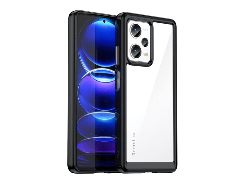 Gigapack Xiaomi Redmi Note 12 Pro Plus Szilikon telefonvédő, fekete (GP-139007)
