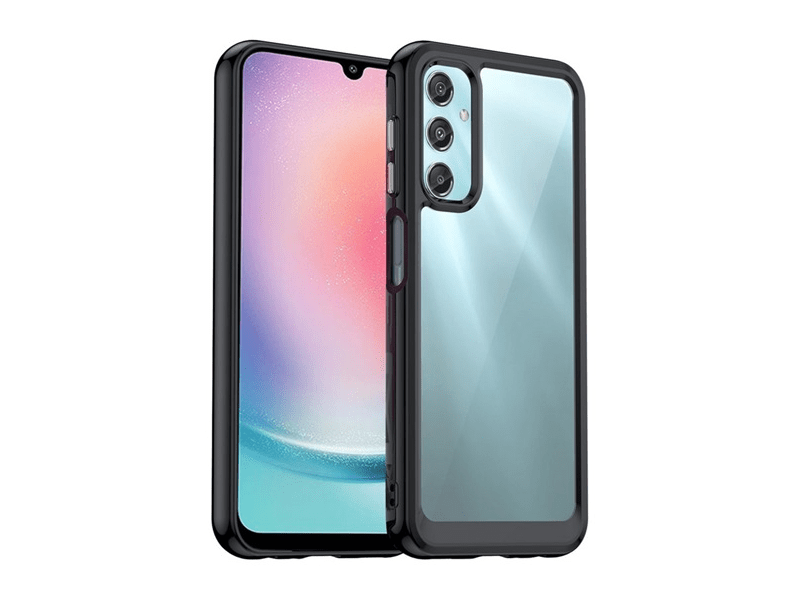 Gigapack Samsung Galaxy A25 Szilikon telefonvédő tok, fekete (GP-150524)