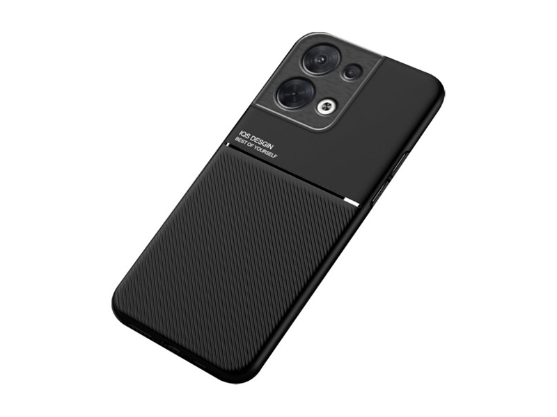 Gigapack Oppo Reno 8 Pro Szilikon telefonvédő tok, fekete (GP-137859)