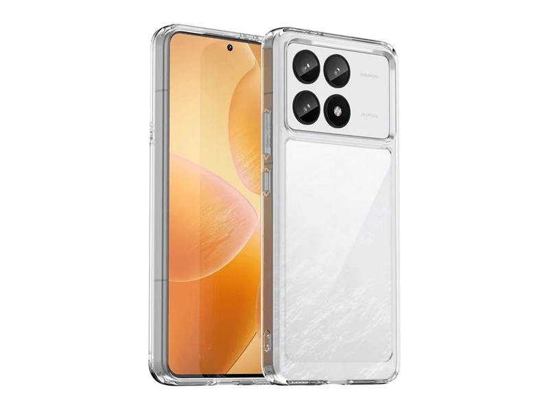 Gigapack Poco F6 Pro Szilikon tok, átlátszó (158548)