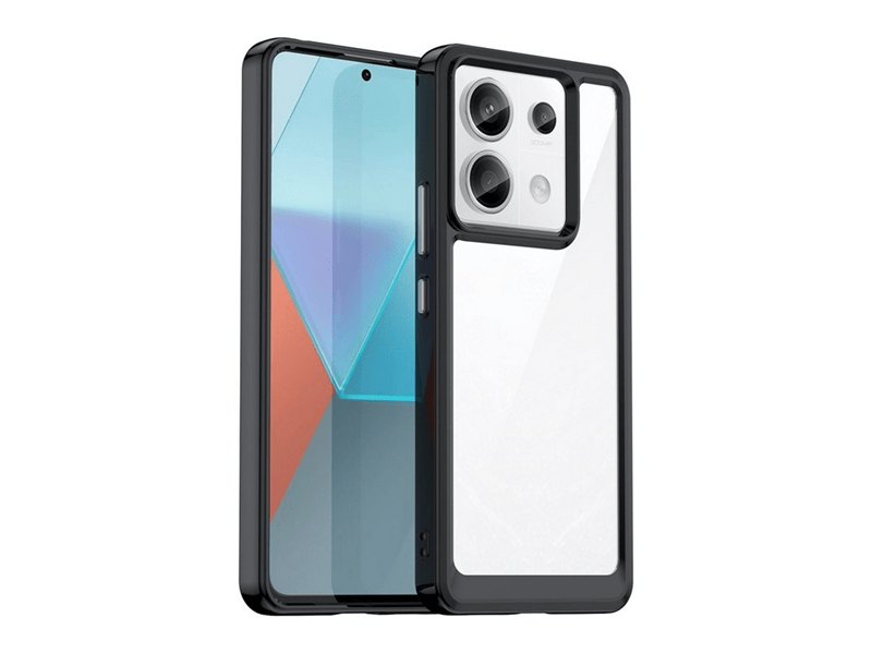 Gigapack Redmi Note 13 Pro 5G/PocoX6 Szilikon tok, fekete (GP-153745)