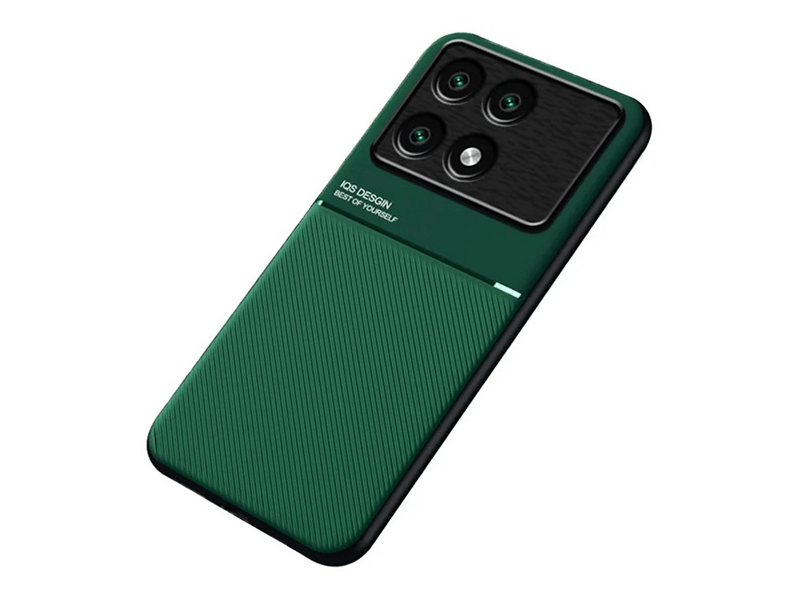 Gigapack Xiaomi Poco X6 Pro Márgneses tok, sötétzöld (GP-155397)