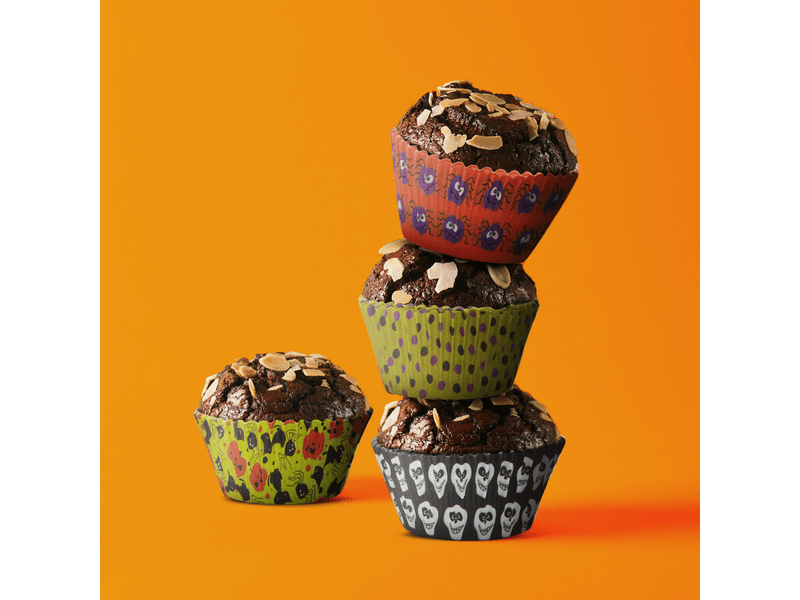 Family 57168W Muffin papír szett - halloween - 100 db / csomag