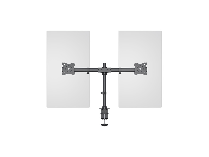 Multibrackets M Deskmount Basic Dual Asztali monitorkonzol