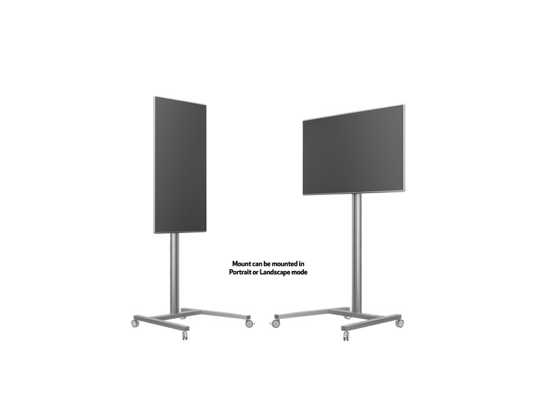 Multibrackets Gurulós padlóállvány, 32