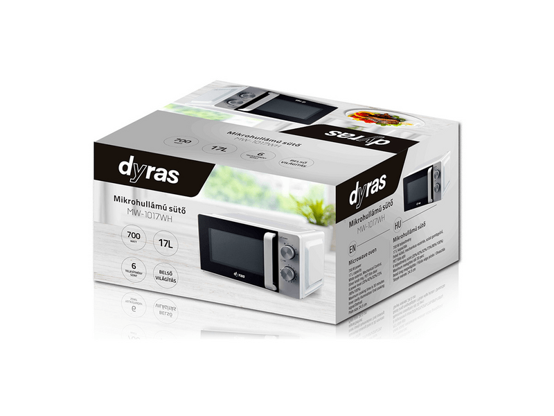 Dyras MW-1017WH Mikrohullámú sütő,