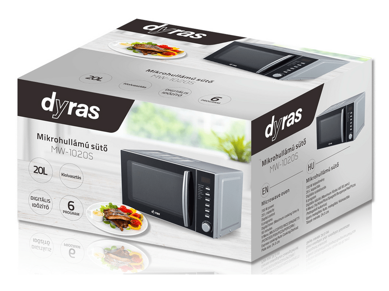Dyras MW-1020S Mikrohullámú sütő
