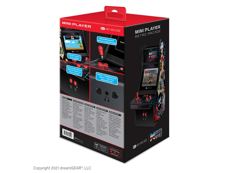 My Arcade Játékkonzol, Data East Classics 34in1 Mini Player Retro Arcade, 10