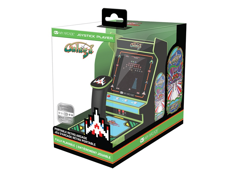 My Arcade Galaga 2in1 Joystick Player Hordozható játékkonzol (DGUNL-7000)