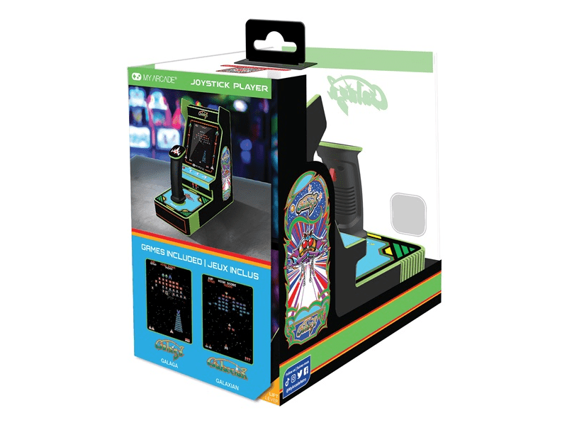 My Arcade Galaga 2in1 Joystick Player Hordozható játékkonzol (DGUNL-7000)