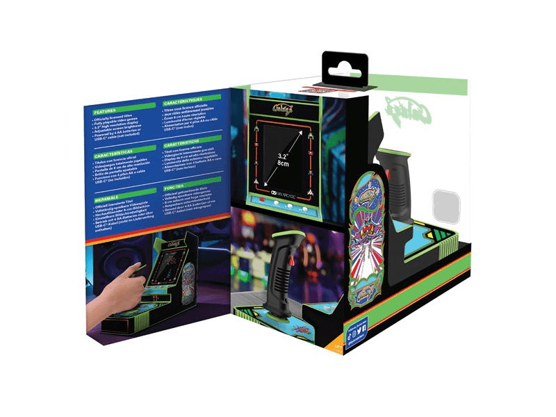 My Arcade Galaga 2in1 Joystick Player Hordozható játékkonzol (DGUNL-7000)