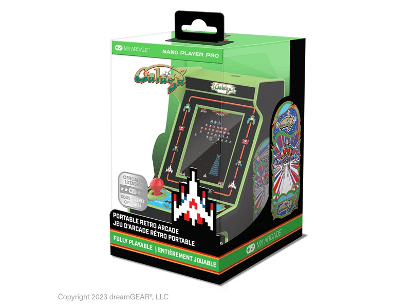 My Arcade Játékkonzol Galaga Nano Player Pro Retro Arcade 4.8