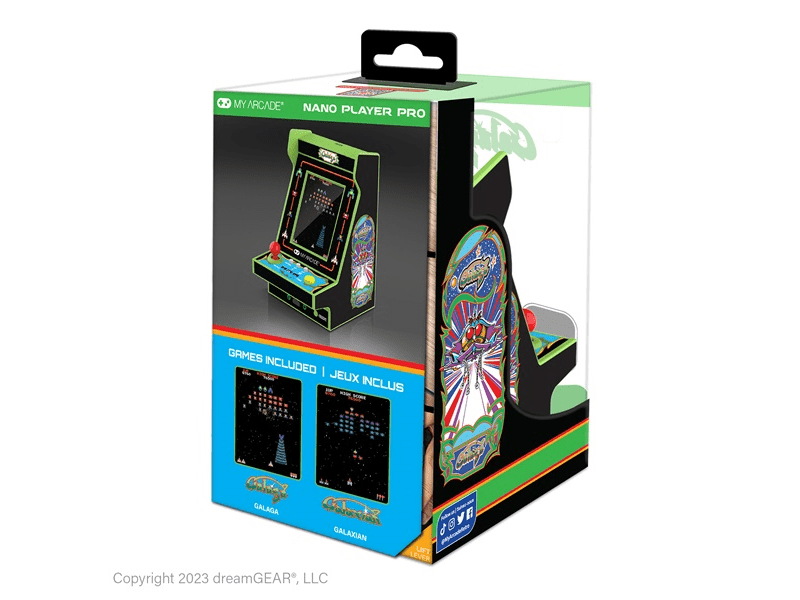My Arcade Játékkonzol Galaga Nano Player Pro Retro Arcade 4.8