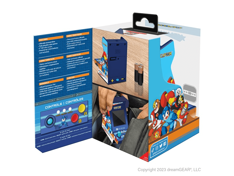 My Arcade Mega Man Pico Player Hordozható játékkonzol (DGUNL-7011)