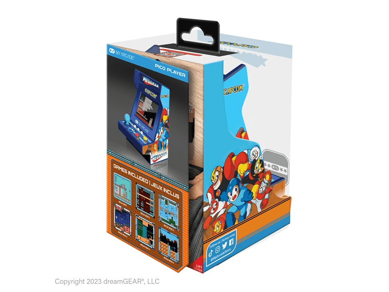 My Arcade Mega Man Pico Player Hordozható játékkonzol (DGUNL-7011)