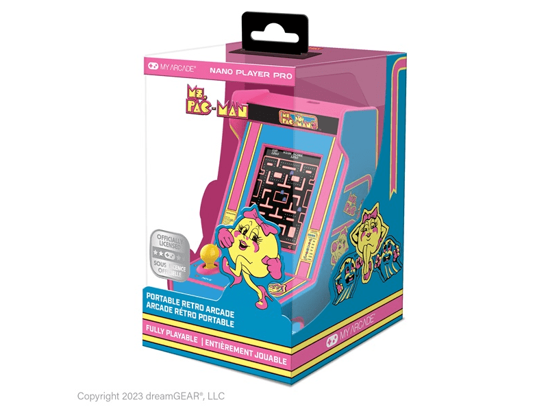My Arcade Játékkonzol, Ms.Pac-Man Nano Player Pro Retro Arcade, 4.8
