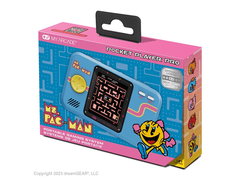 My Arcade Ms.Pac-Man Pocket Player Pro Hordozható játékkonzol (DGUNL-7010)