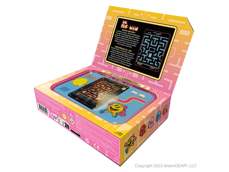 My Arcade Ms.Pac-Man Pocket Player Pro Hordozható játékkonzol (DGUNL-7010)