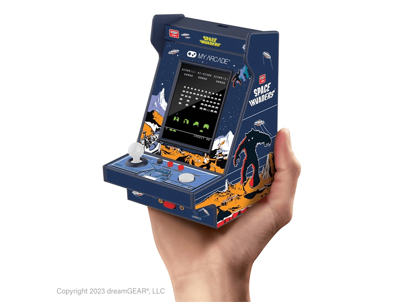 My Arcade Space Invadres Nano Player Pro Hordozható játékkonzol (DGUNL-7005)