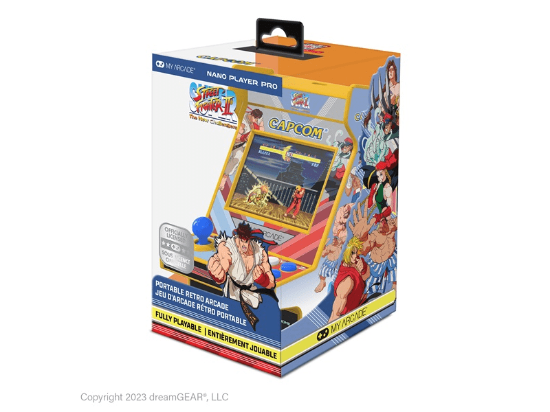 My Arcade Játékkonzol, Super Street Fighter II Nano Player Pro Retro Arcade, 4.8