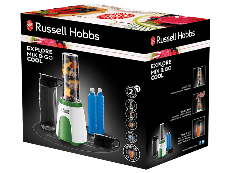 Russell Hobbs 25160-56 Explore Mix & Go Cool Smoothie készítő