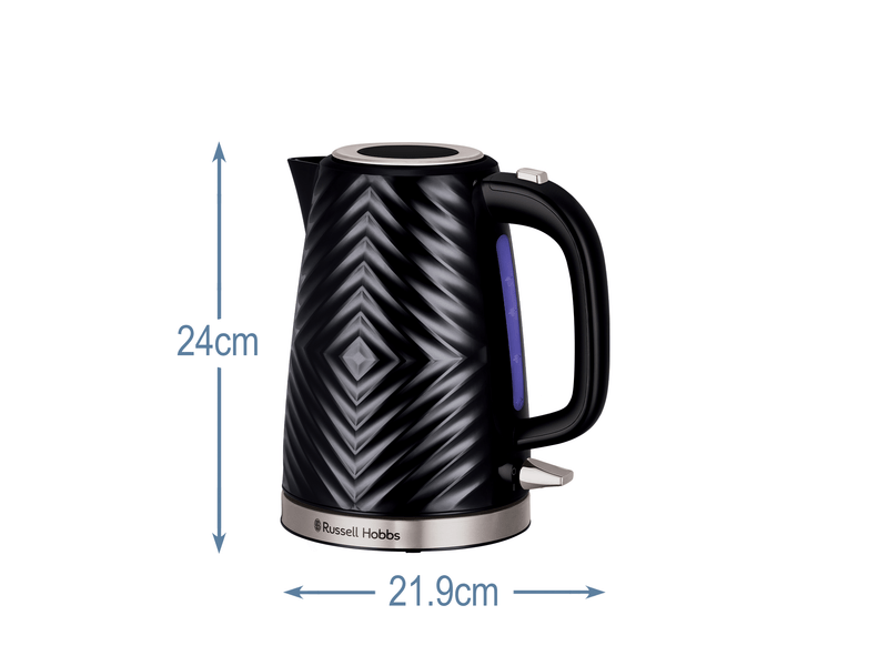 Russell Hobbs 26380-70 Groove vízforraló, fekete