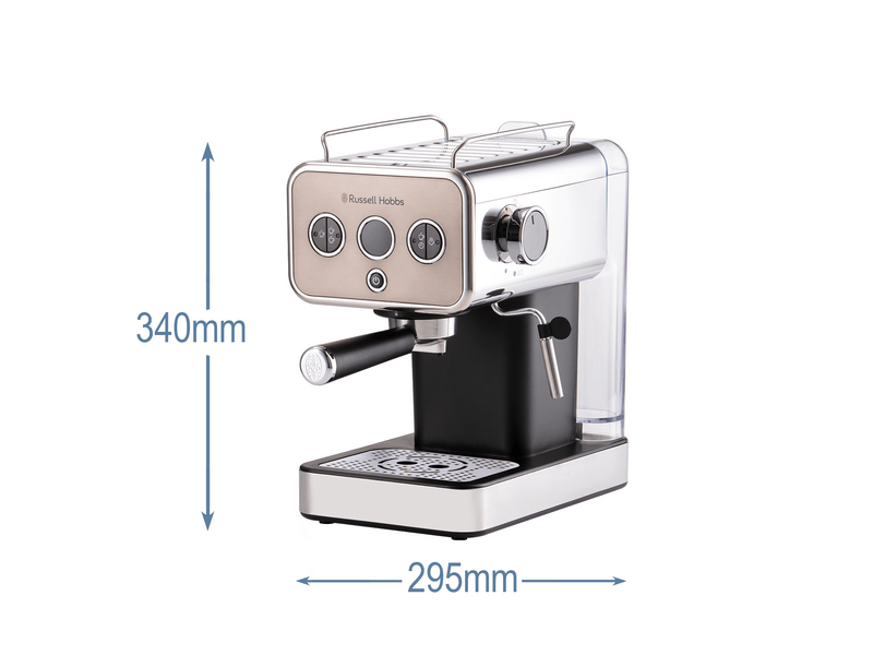 Russell Hobbs 26452-56 Distinctions Espresso kávéfőző, titánium